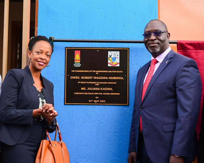  UBL, Kabaka Foundation Commission Namuwongo sanitation facility