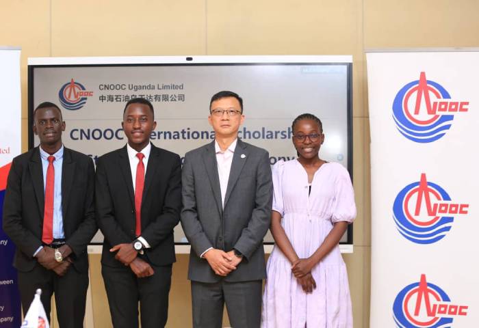  CNOOC Uganda sends three students to study at China University of Petroleum  