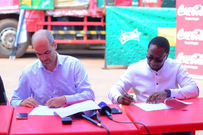  Coca-Cola, Hima Cement ink plastic waste partnership