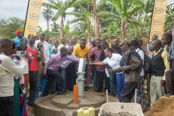  MTN ‘s water project boosts Kyegegwa community livelihoods